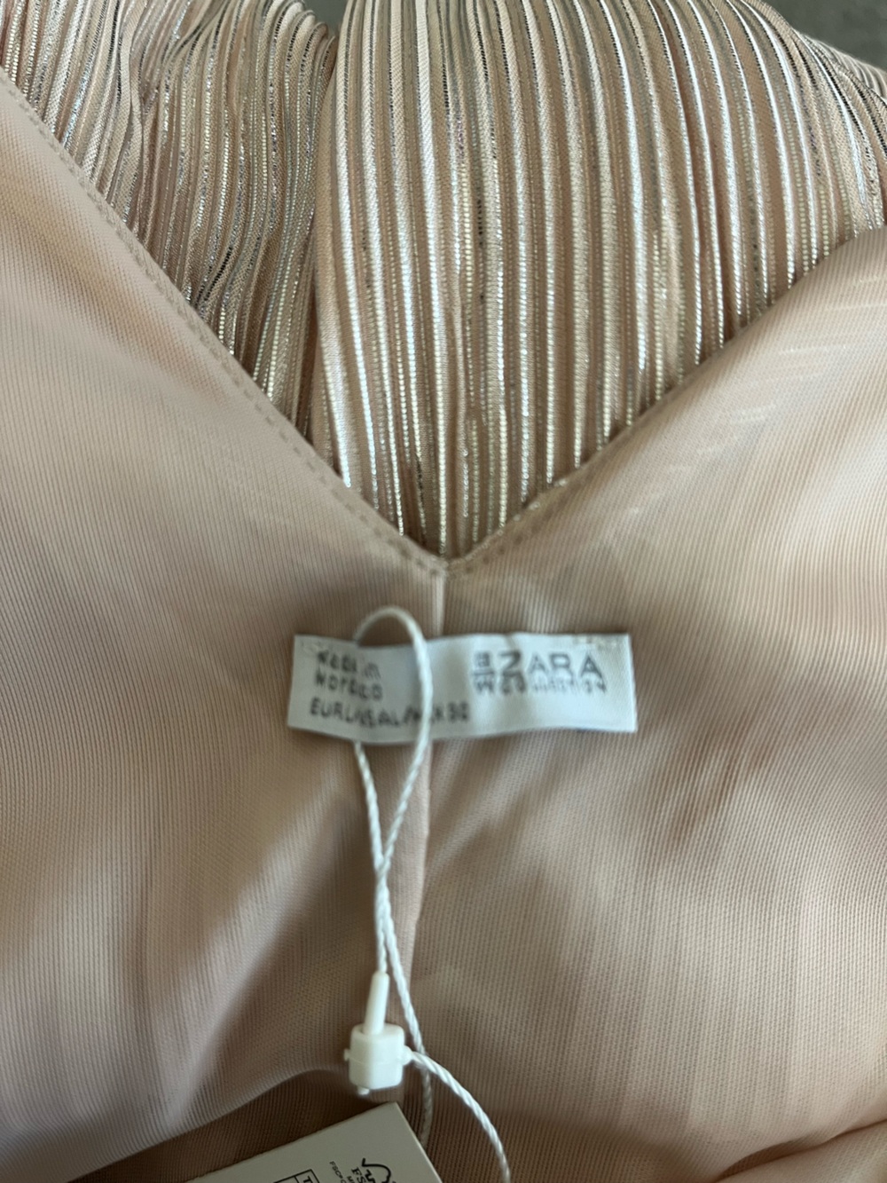 Zara Sexy Shimmer Dress - Picture 5 of 5
